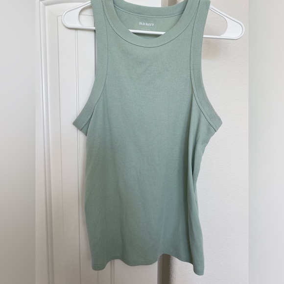 Old Navy women’s tank size L. Sea green color - Picture 1 of 3